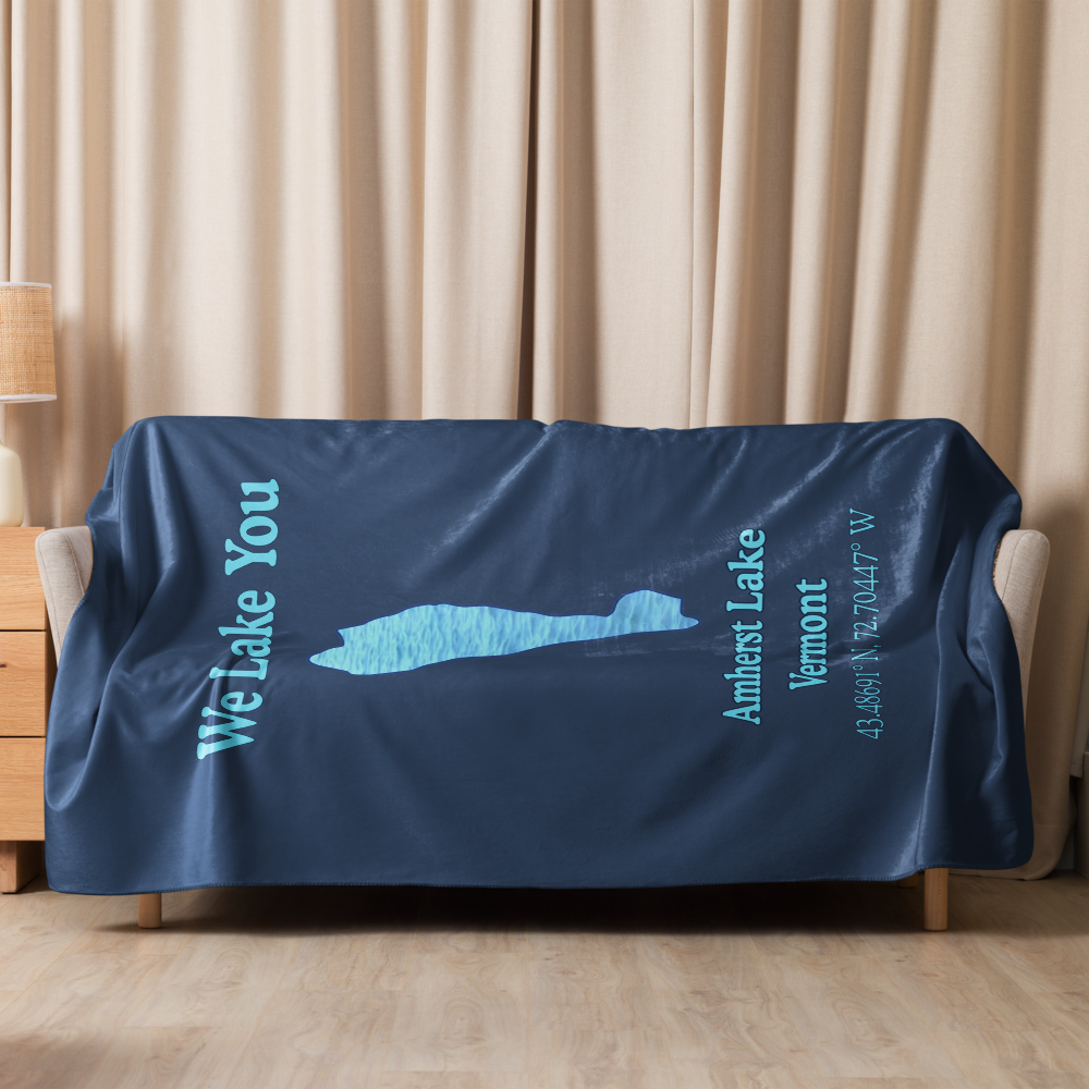 Amherst Lake Sherpa Blanket