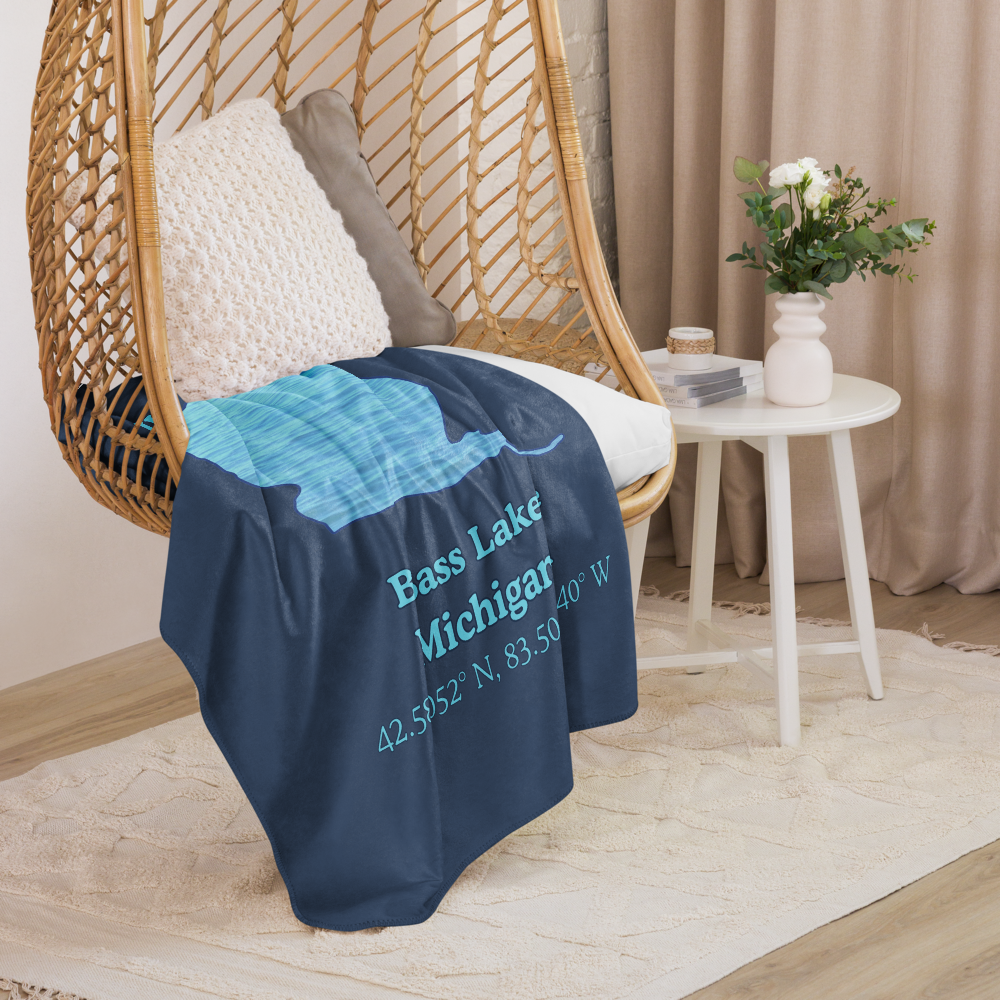 Bass Lake Sherpa Blanket