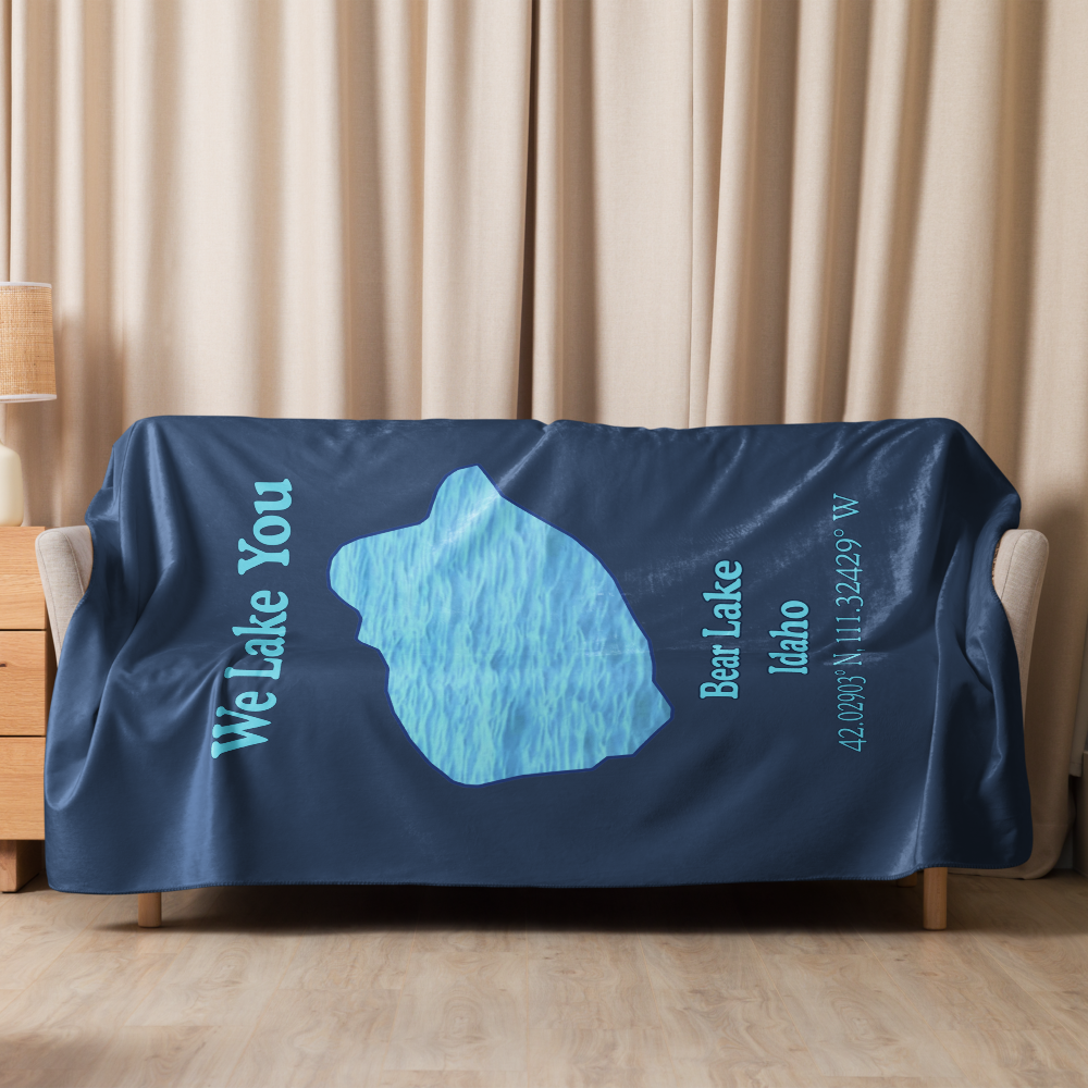 Bear Lake Sherpa Blanket