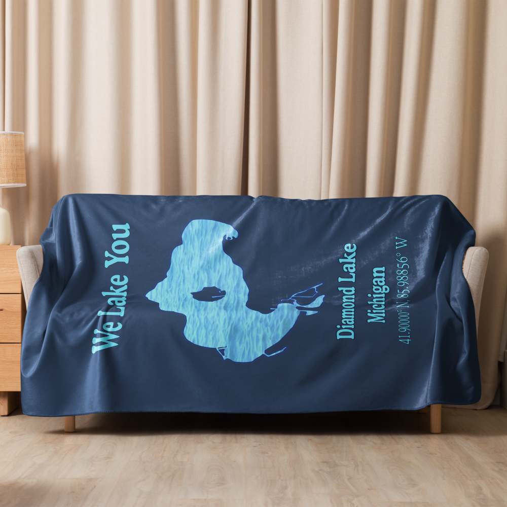 Diamond Lake Sherpa Blanket