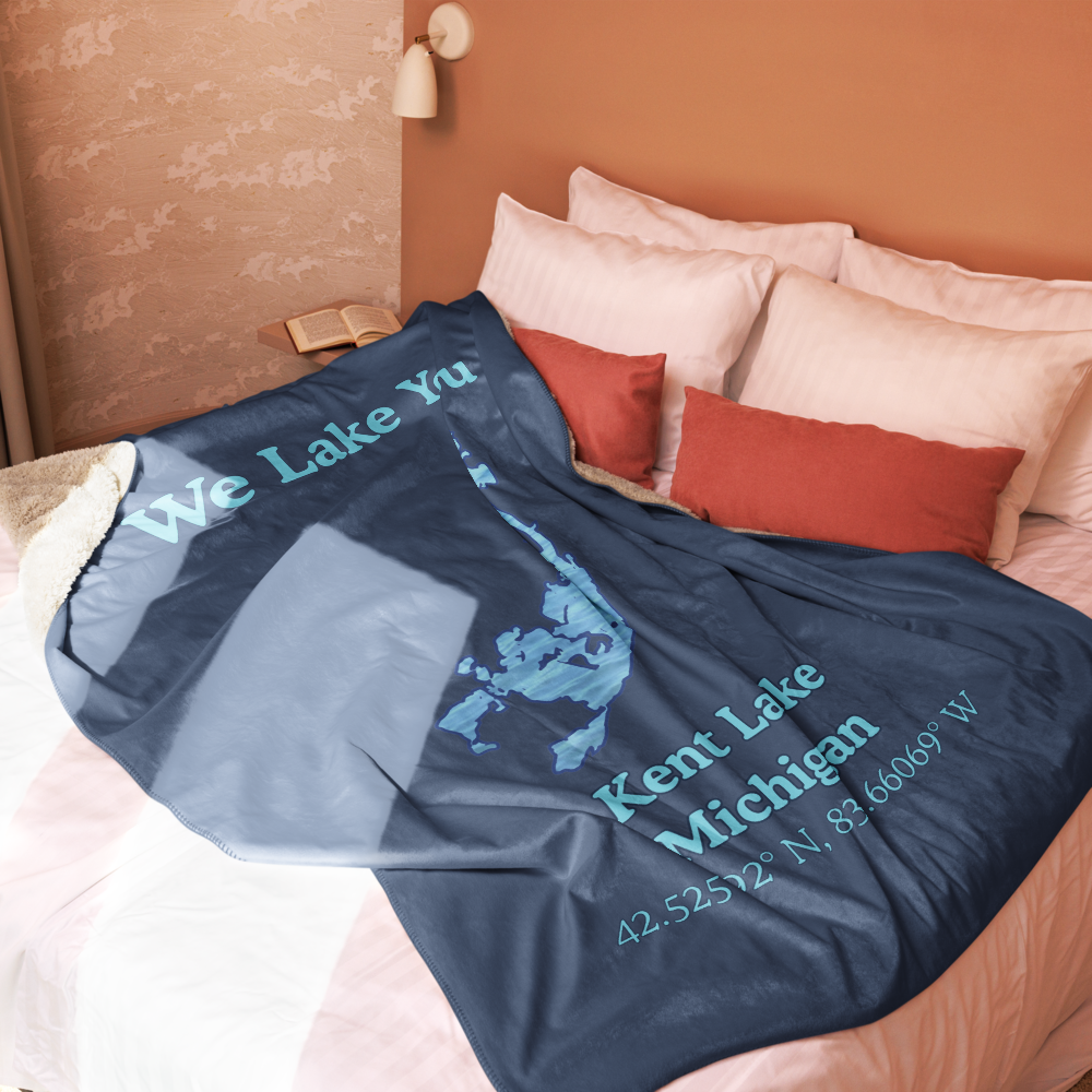 Kent Lake Sherpa Blanket