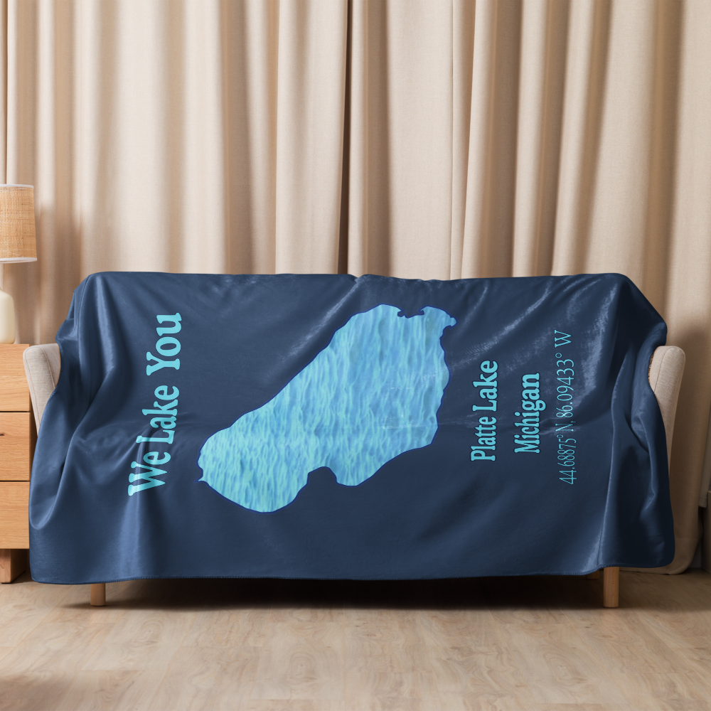 Platte Lake Sherpa Blanket