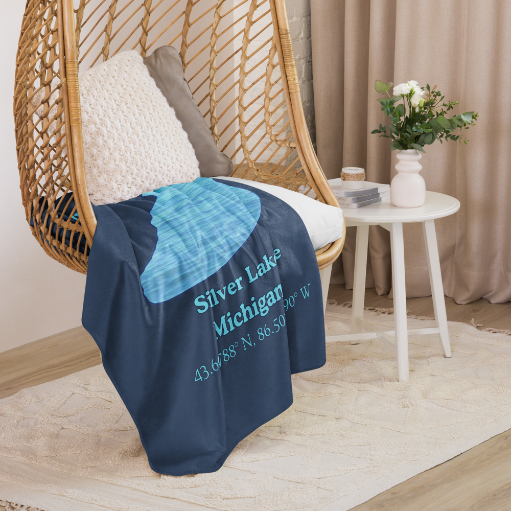 Silver Lake Sherpa Blanket