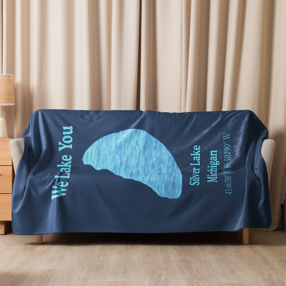 Silver Lake Sherpa Blanket