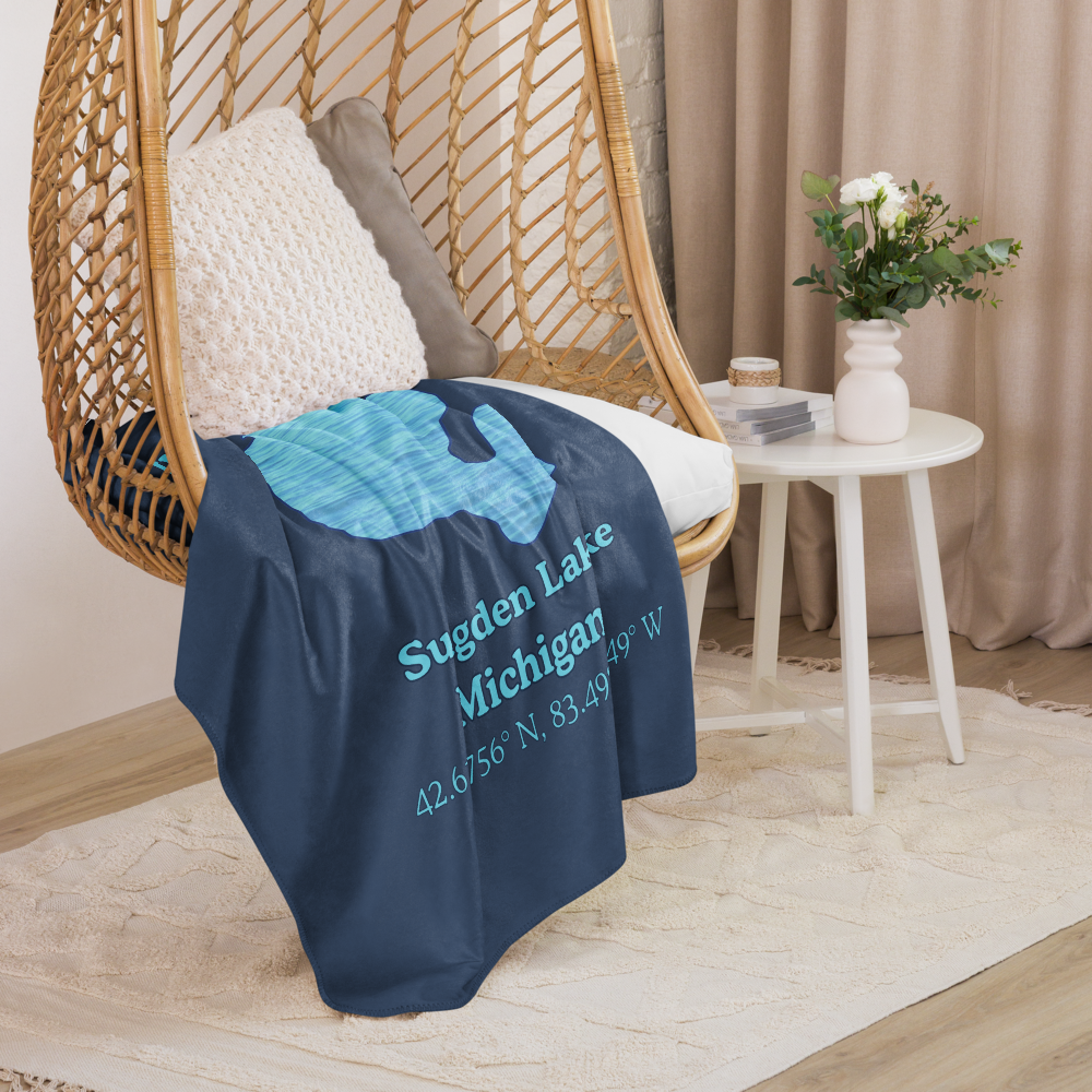 Sugden Lake Sherpa Blanket