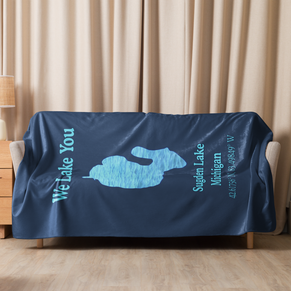 Sugden Lake Sherpa Blanket