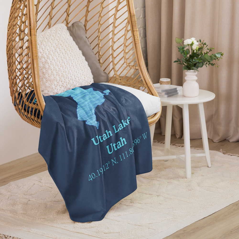 Utah Lake Sherpa Blanket