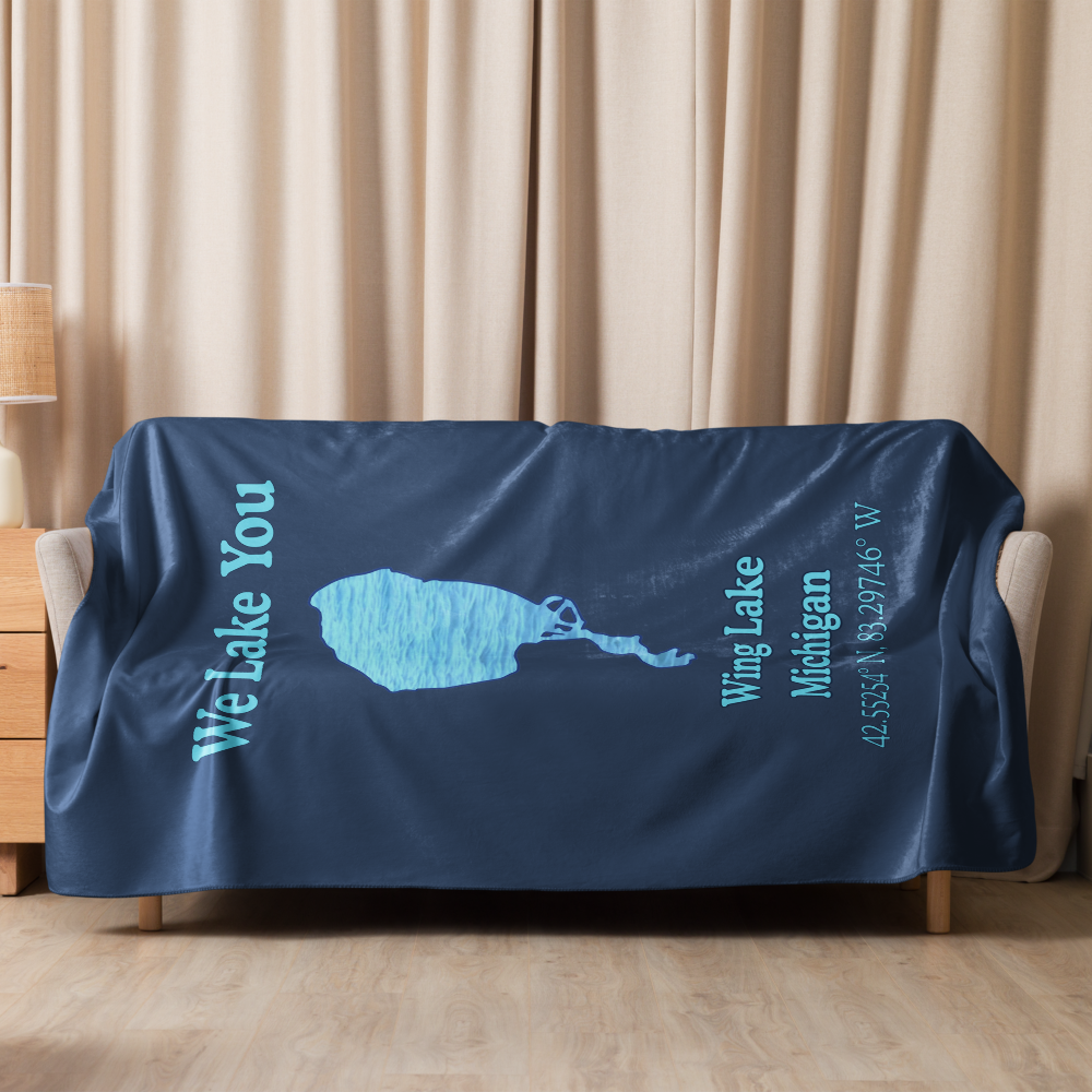 Wing Lake Sherpa Blanket