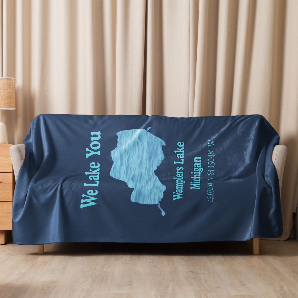 Wamplers Lake Sherpa Blanket