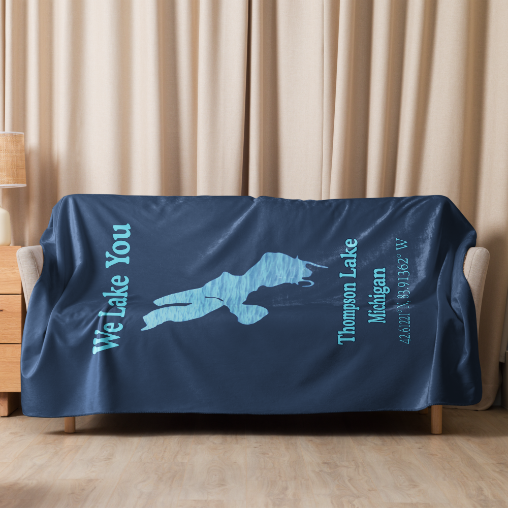 Thompson Lake Sherpa Blanket