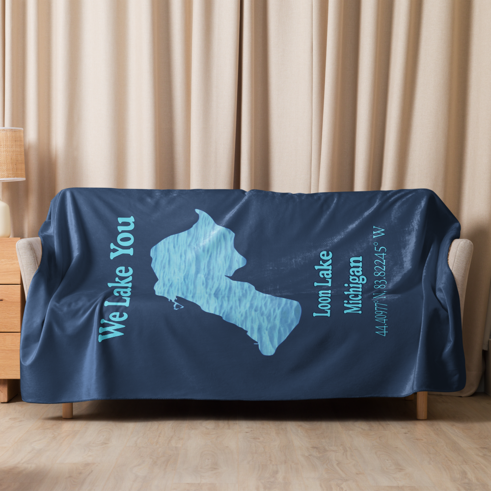 Loon Lake Sherpa Blanket