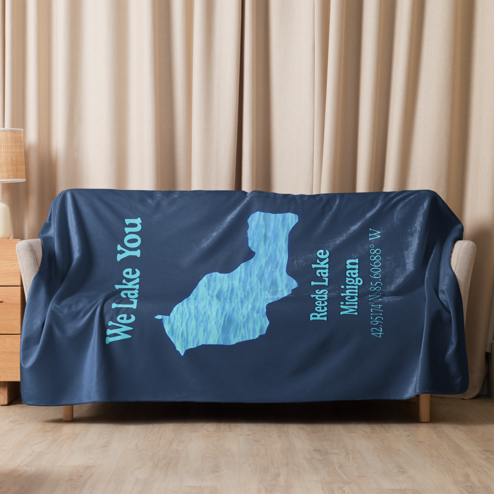 Reeds Lake Sherpa Blanket