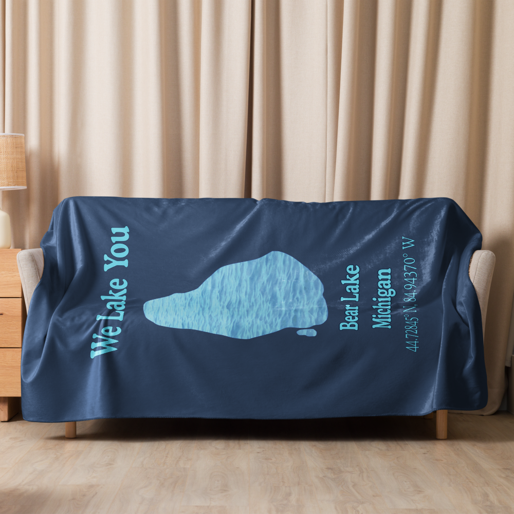 Bear Lake Sherpa Blanket