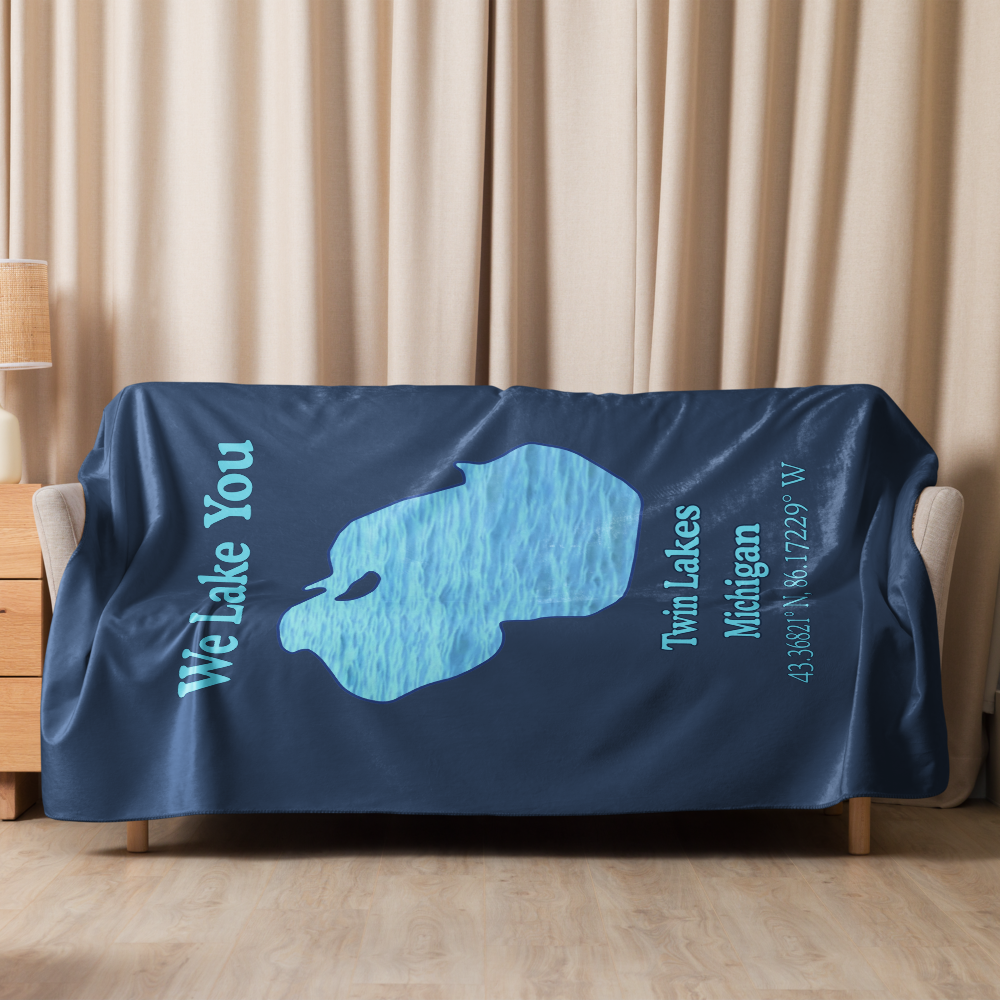 Twin Lakes Sherpa Blanket