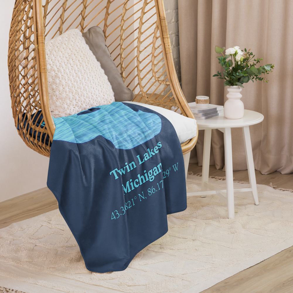 Twin Lakes Sherpa Blanket