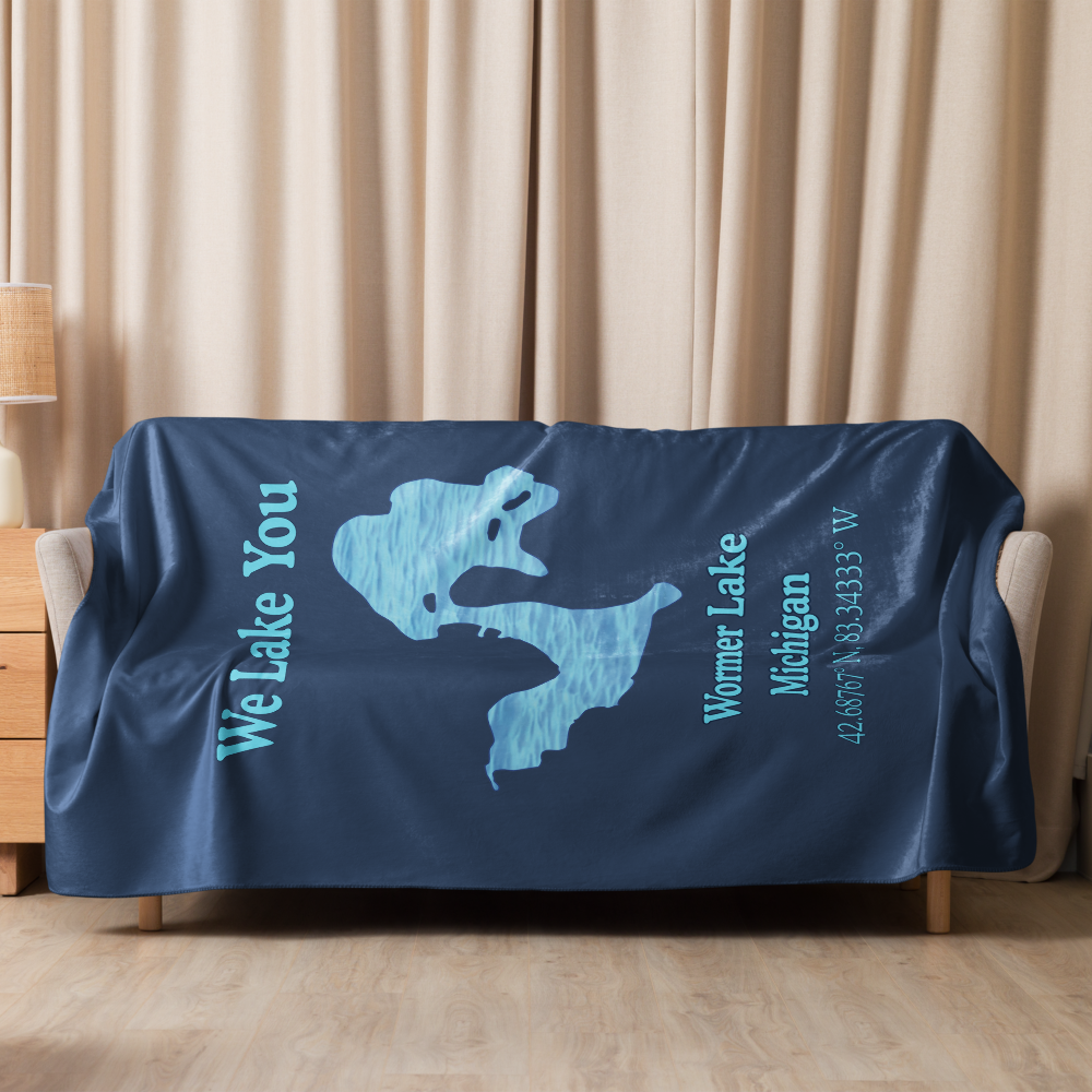 Wormer Lake Sherpa Blanket