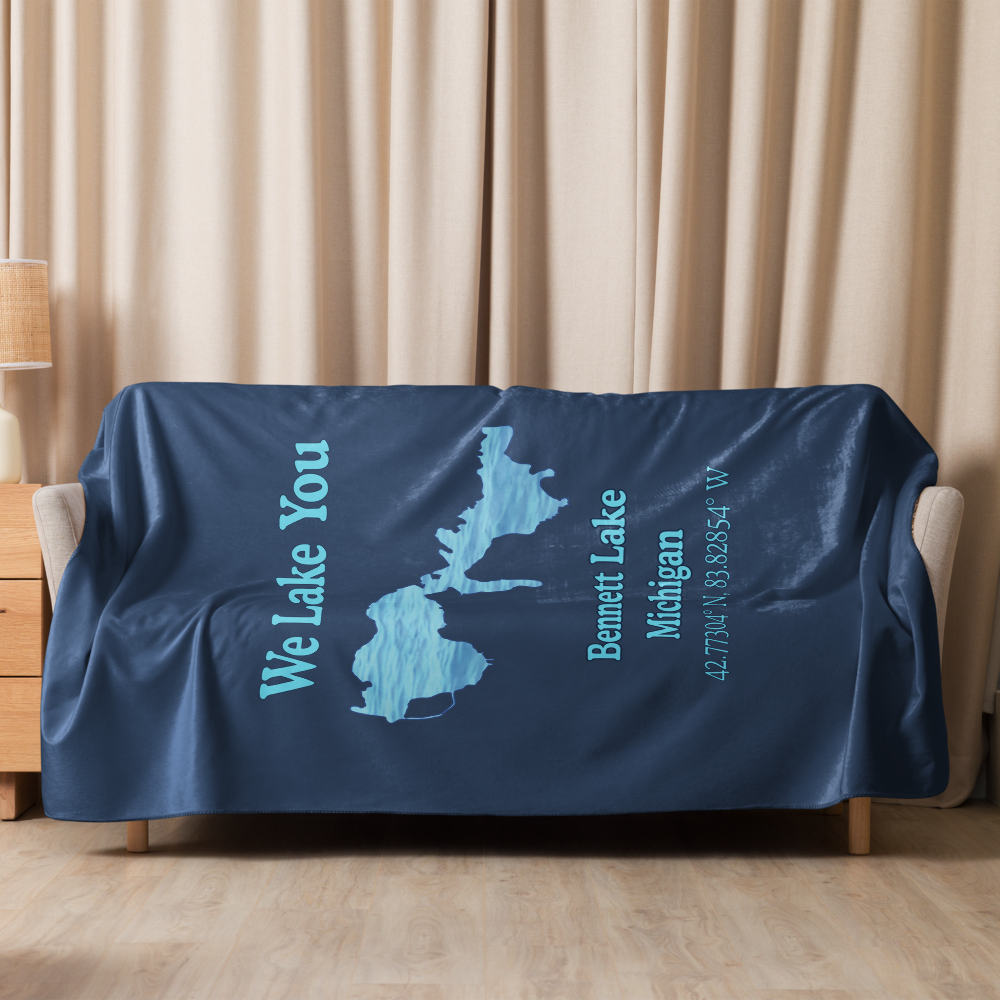 Bennett Lake Sherpa Blanket