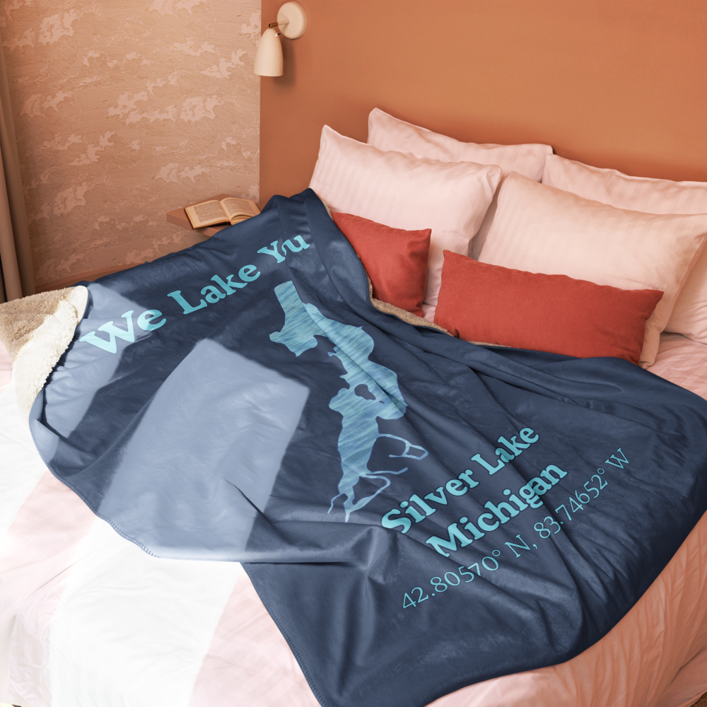 Silver Lake Sherpa Blanket