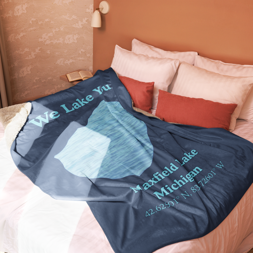Maxfield Lake Sherpa Blanket