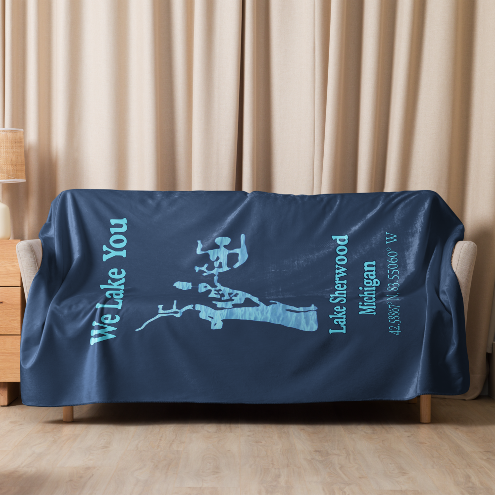 Lake Sherwood Sherpa blanket