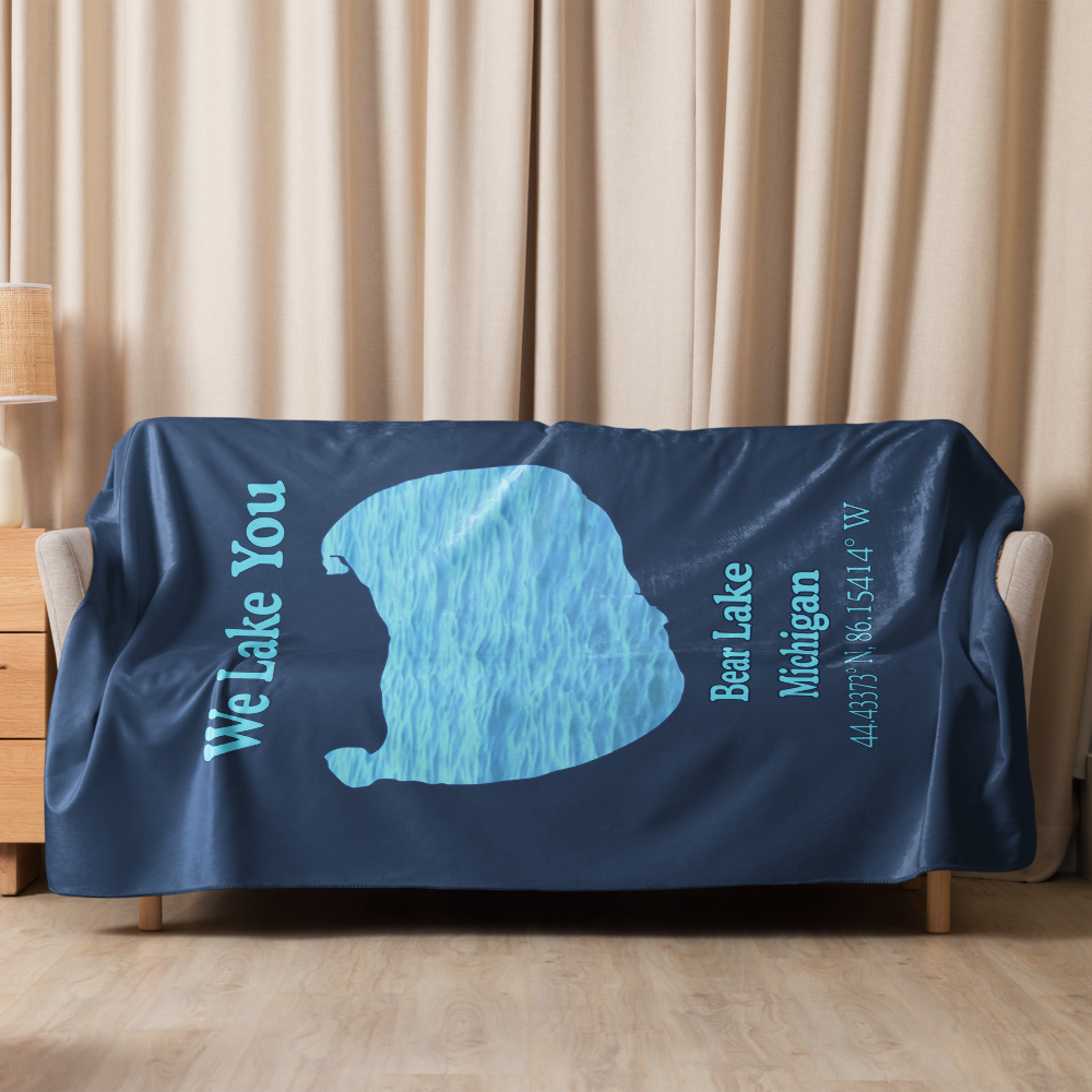 Bear Lake Sherpa Blanket