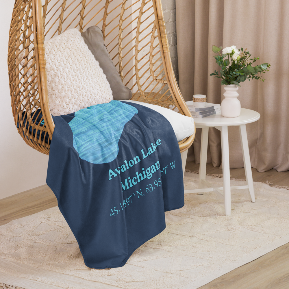 Avalon Lake Sherpa Blanket