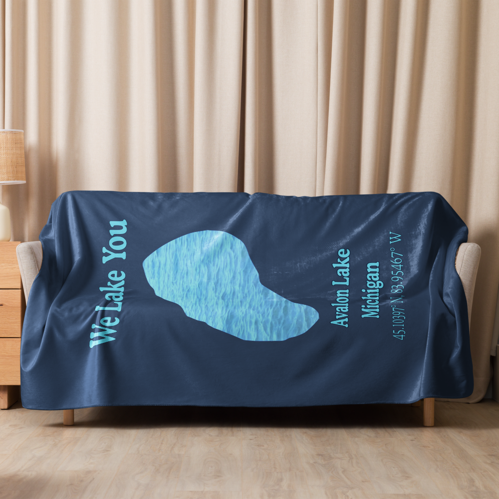 Avalon Lake Sherpa Blanket