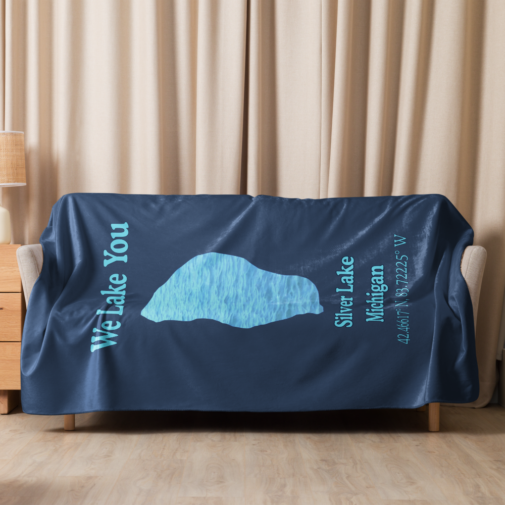 Silver Lake Sherpa Blanket