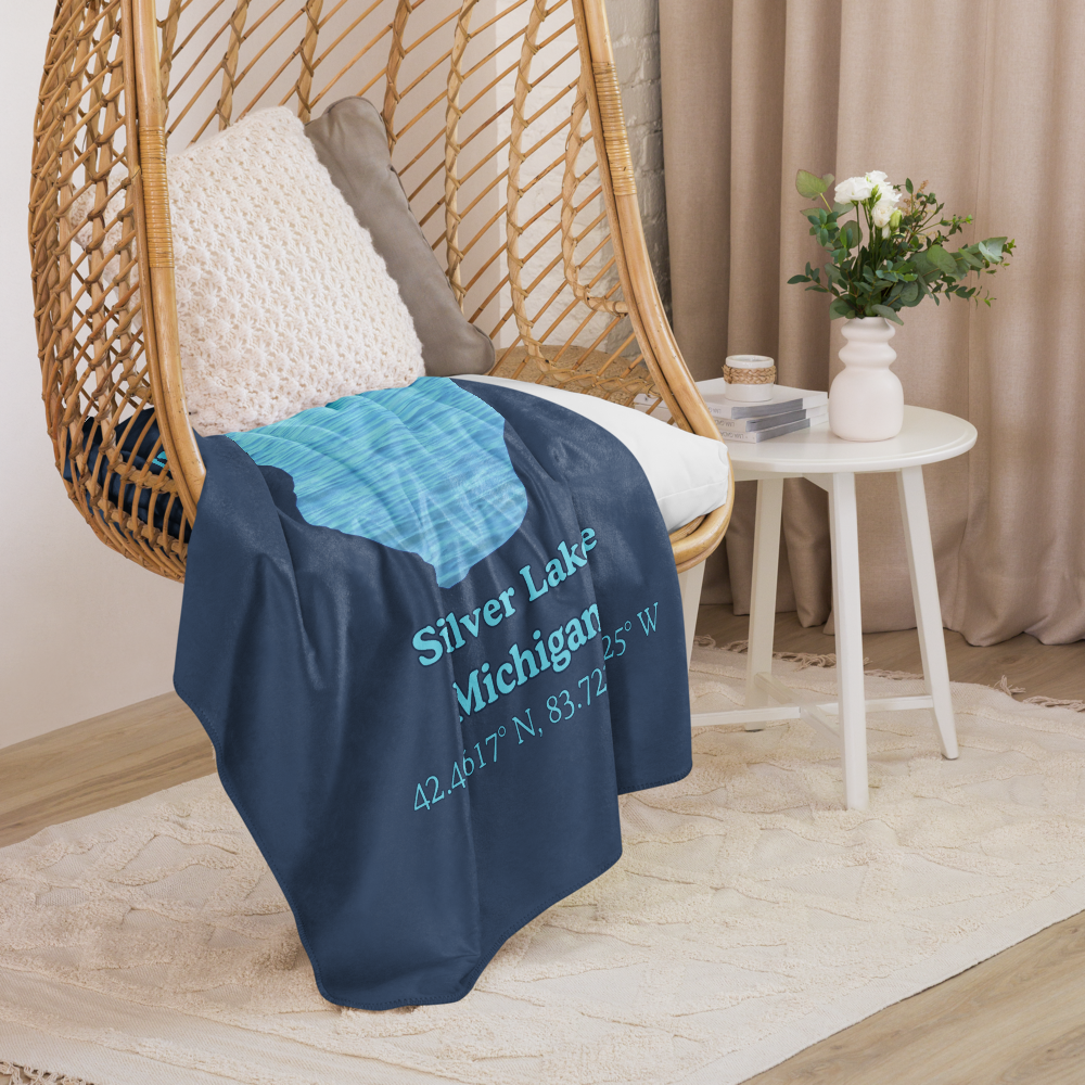 Silver Lake Sherpa Blanket