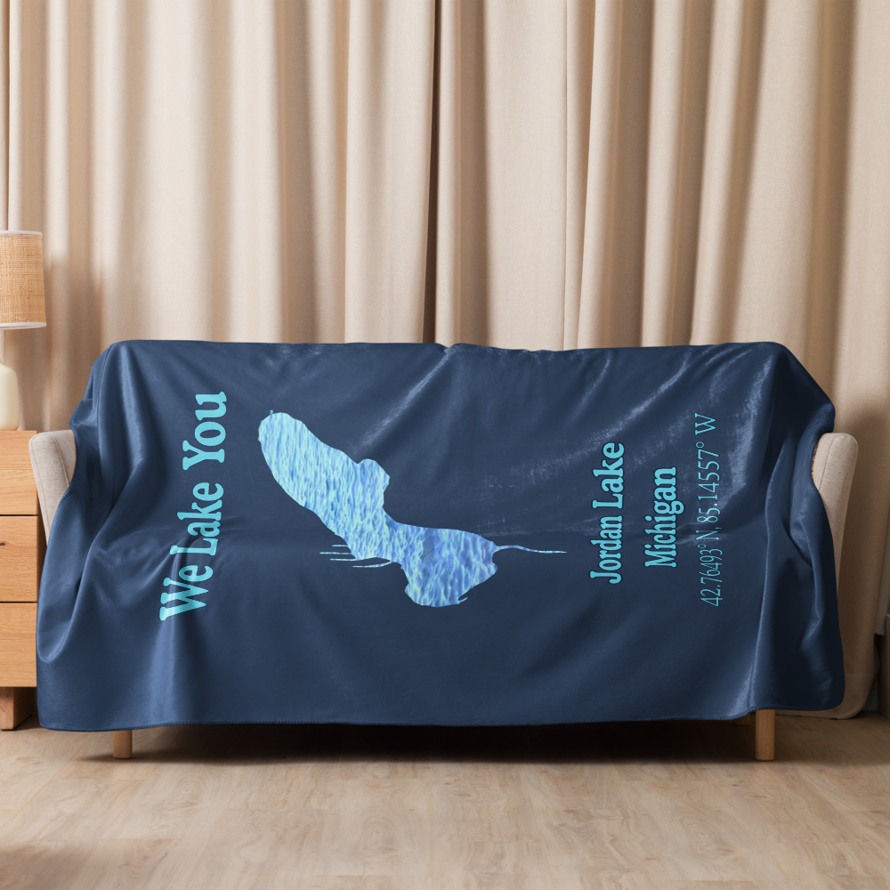 Jordan Lake Sherpa Blanket