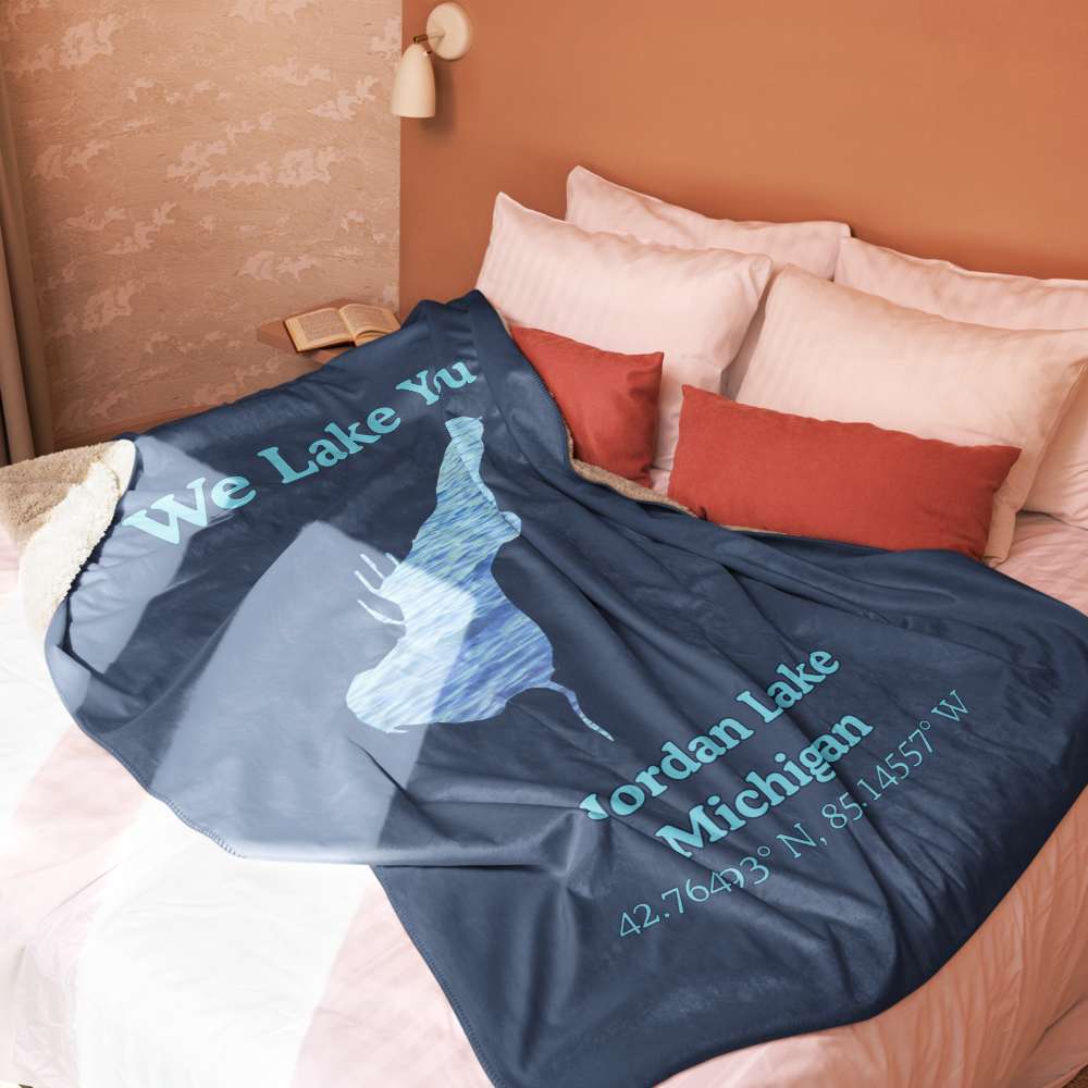 Jordan Lake Sherpa Blanket
