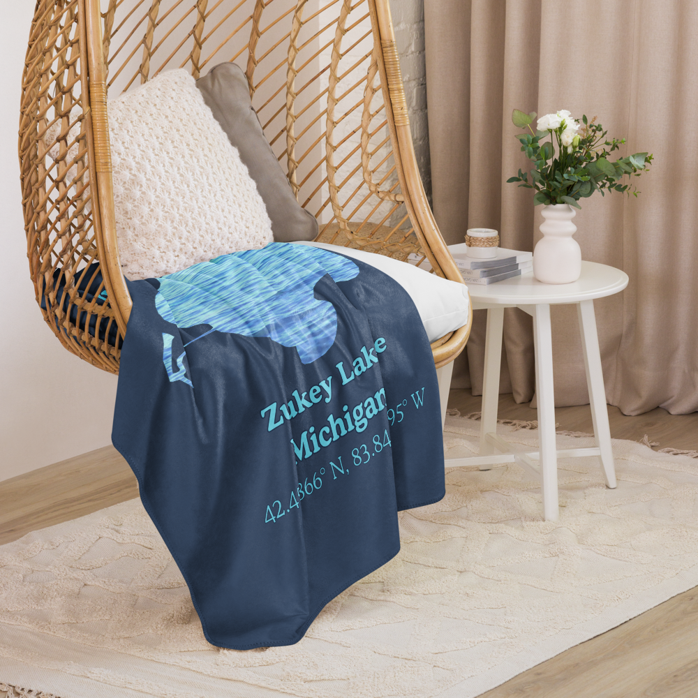 Zukey Lake Sherpa Blanket