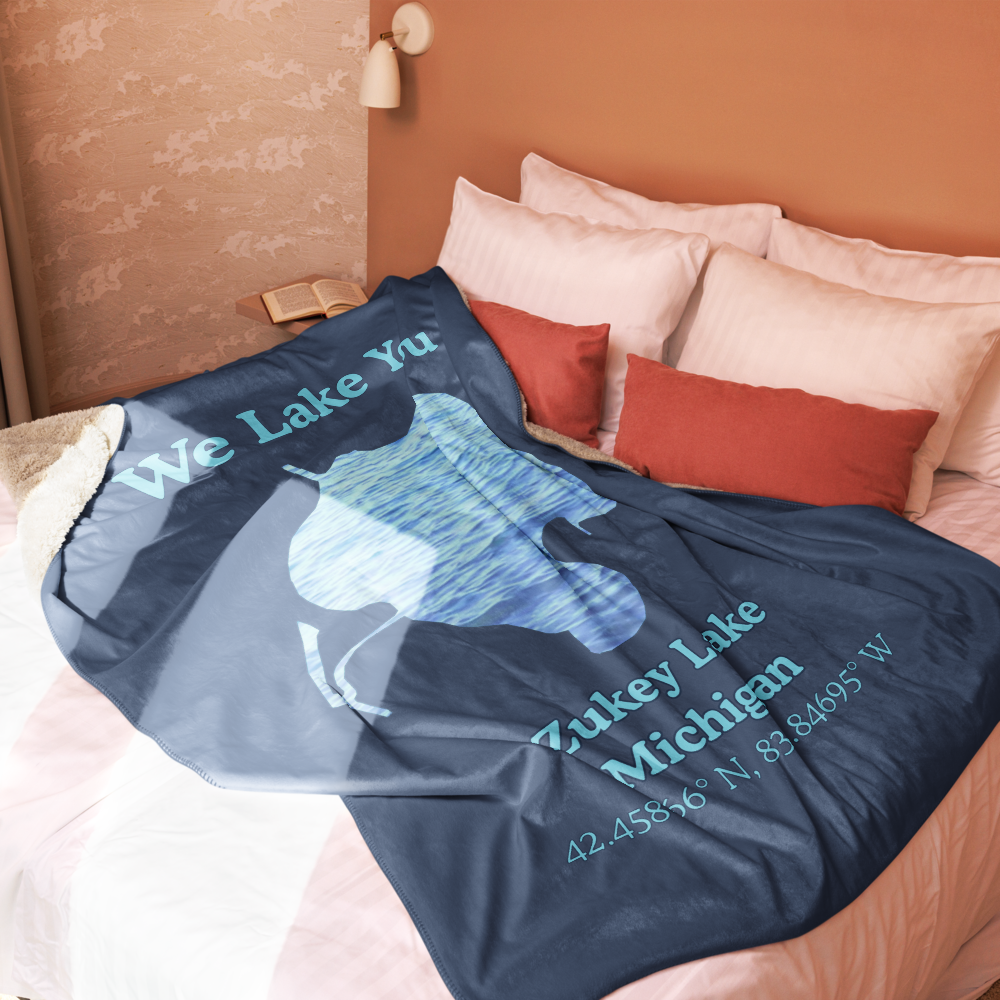 Zukey Lake Sherpa Blanket