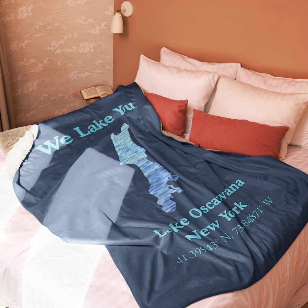 Lake Oscawana Sherpa Blanket
