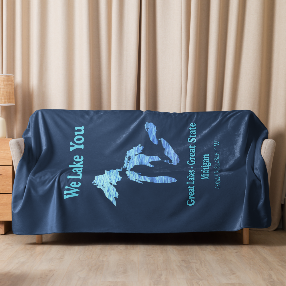 Great Lakes - Great State Sherpa Blanket