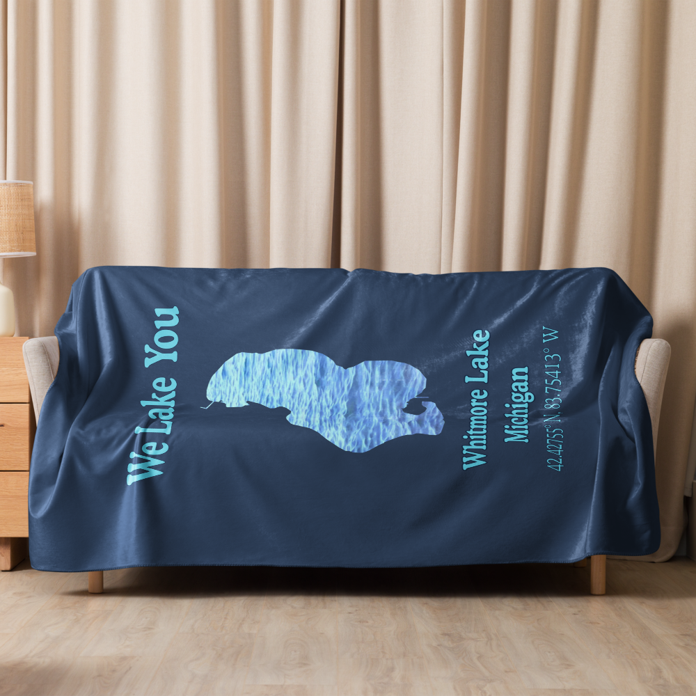 Whitmore Lake Sherpa Blanket