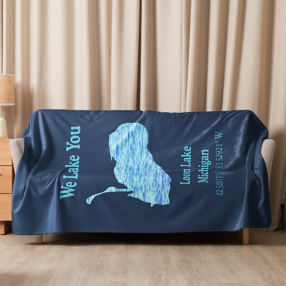 Loon Lake Sherpa Blanket