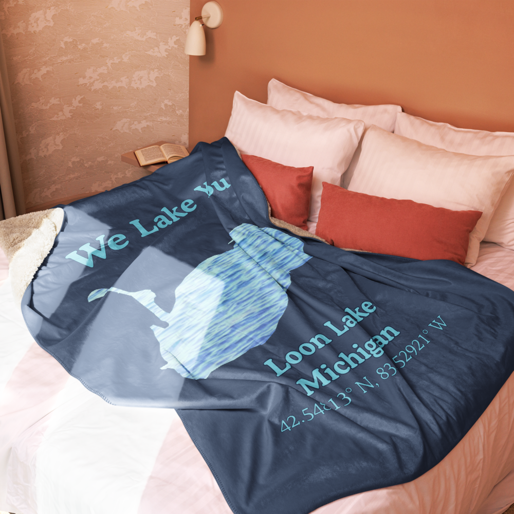 Loon Lake Sherpa Blanket