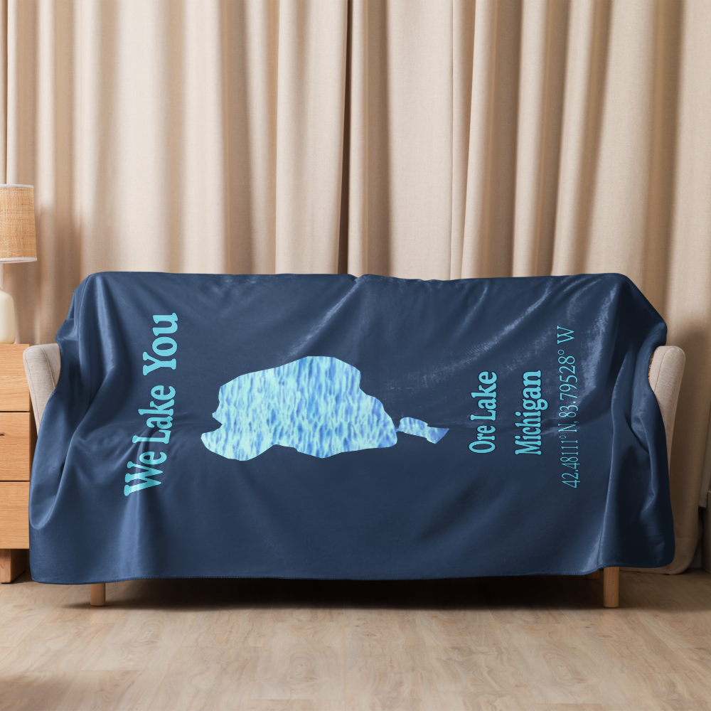 Ore Lake Sherpa Blanket