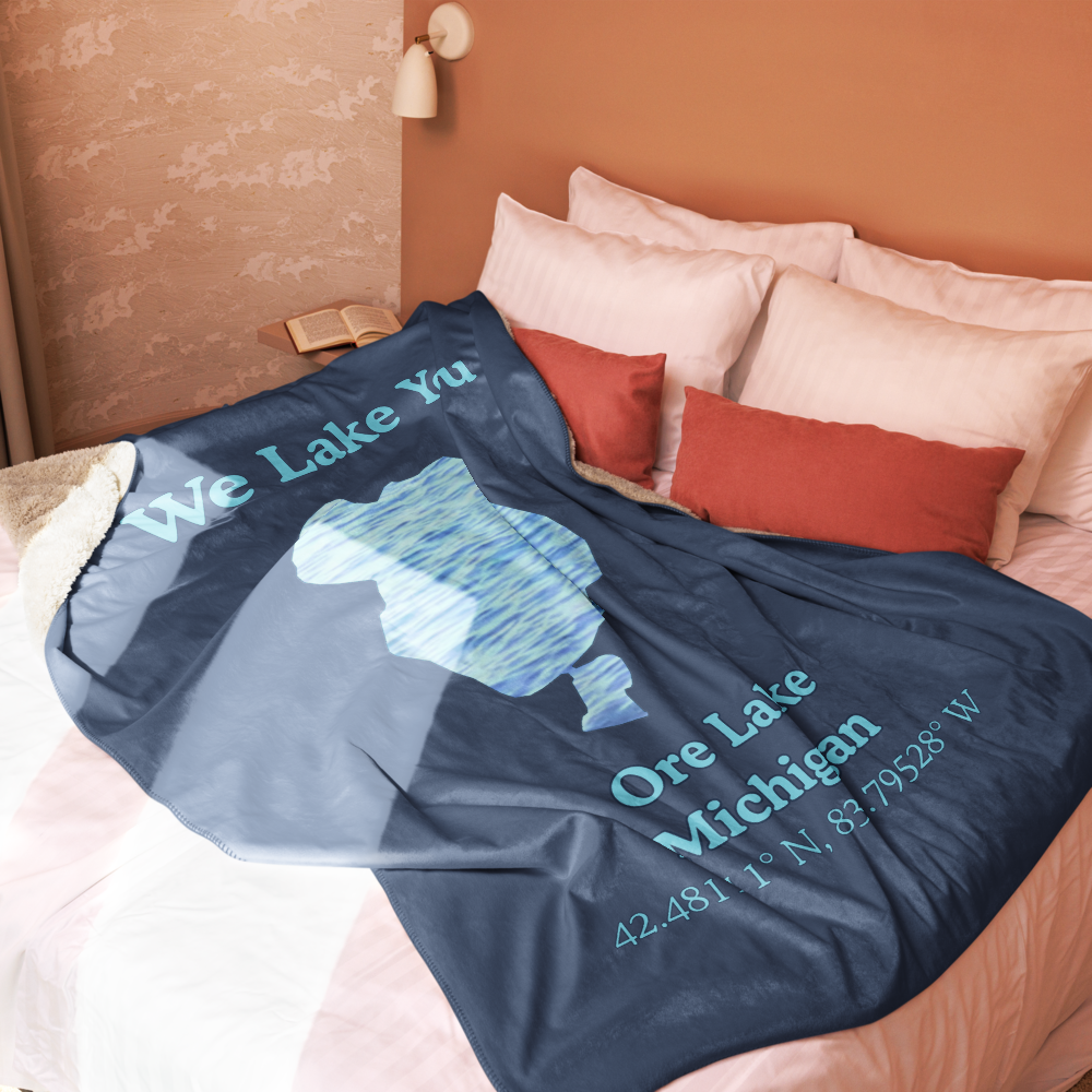 Ore Lake Sherpa Blanket