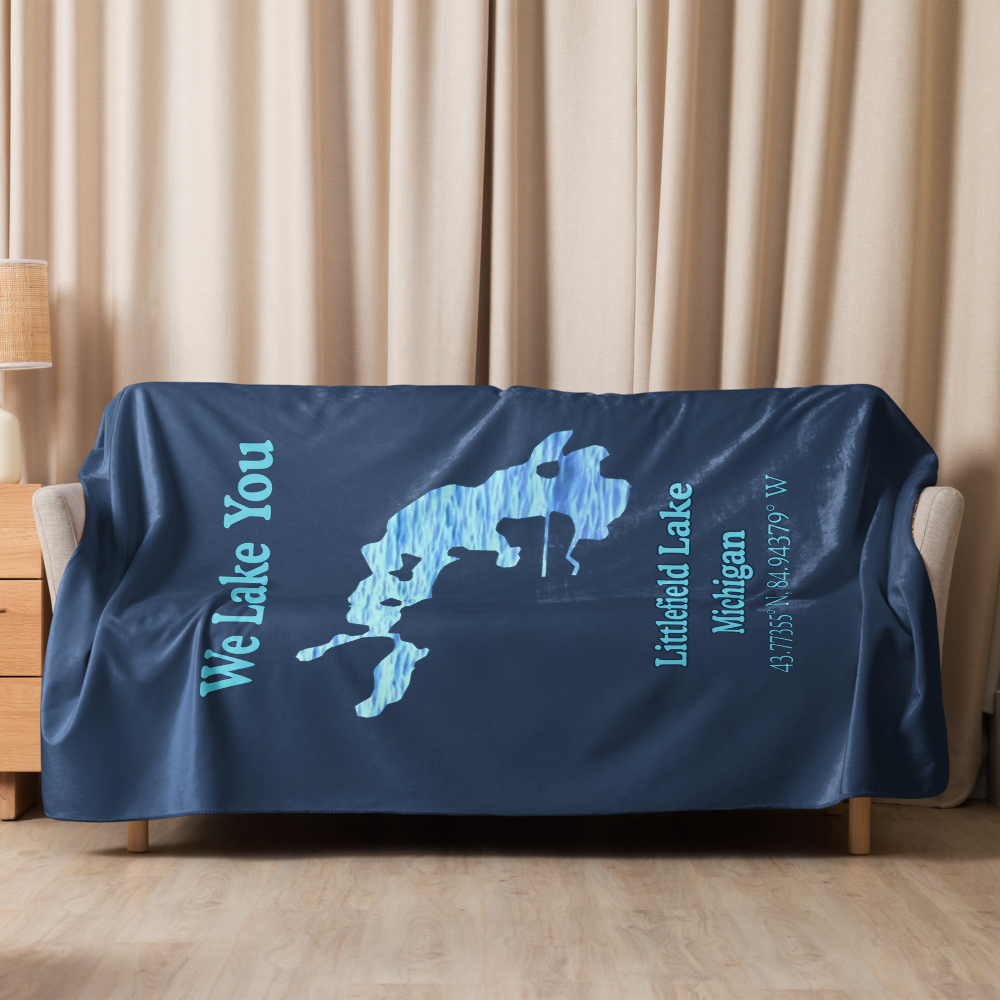 Littlefield Lake Sherpa Blanket