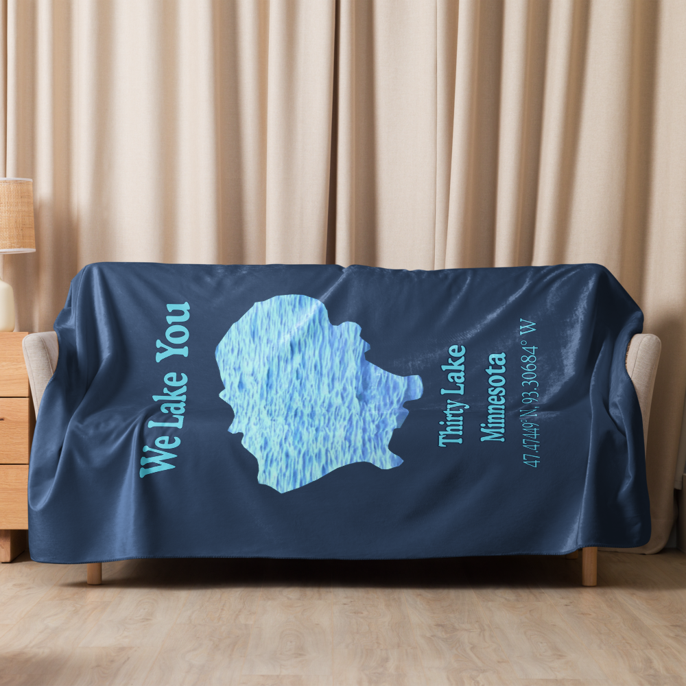Thirty Lake Sherpa Blanket