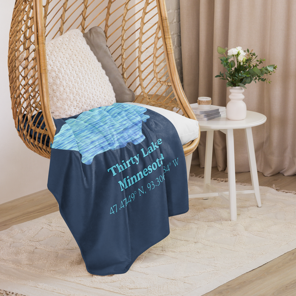 Thirty Lake Sherpa Blanket