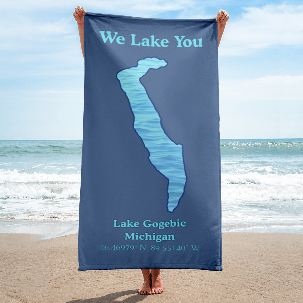 Lake Gogebic Beach Towel