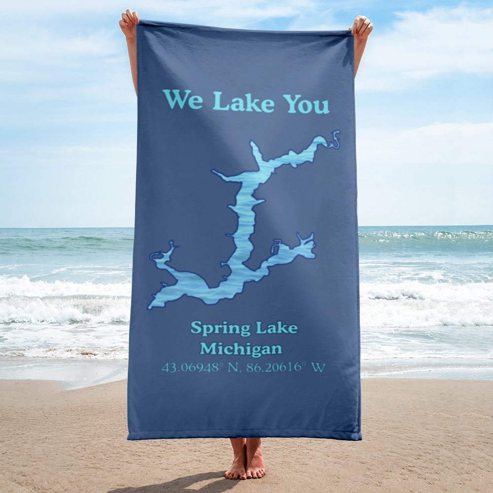 Spring Lake Beach Towel