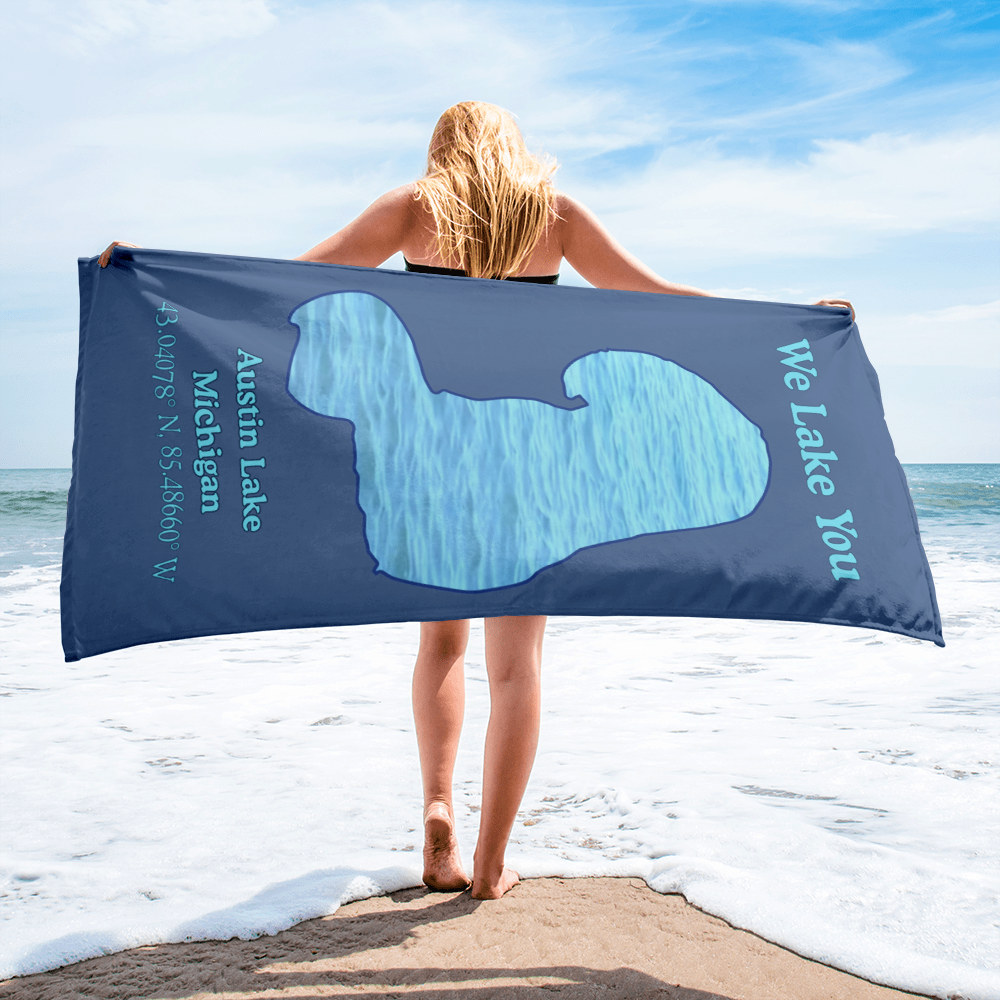 Austin Lake Beach Towel