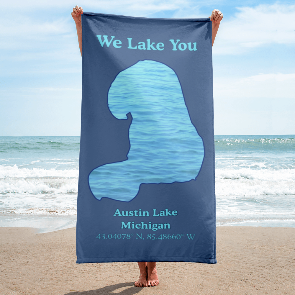Austin Lake Beach Towel
