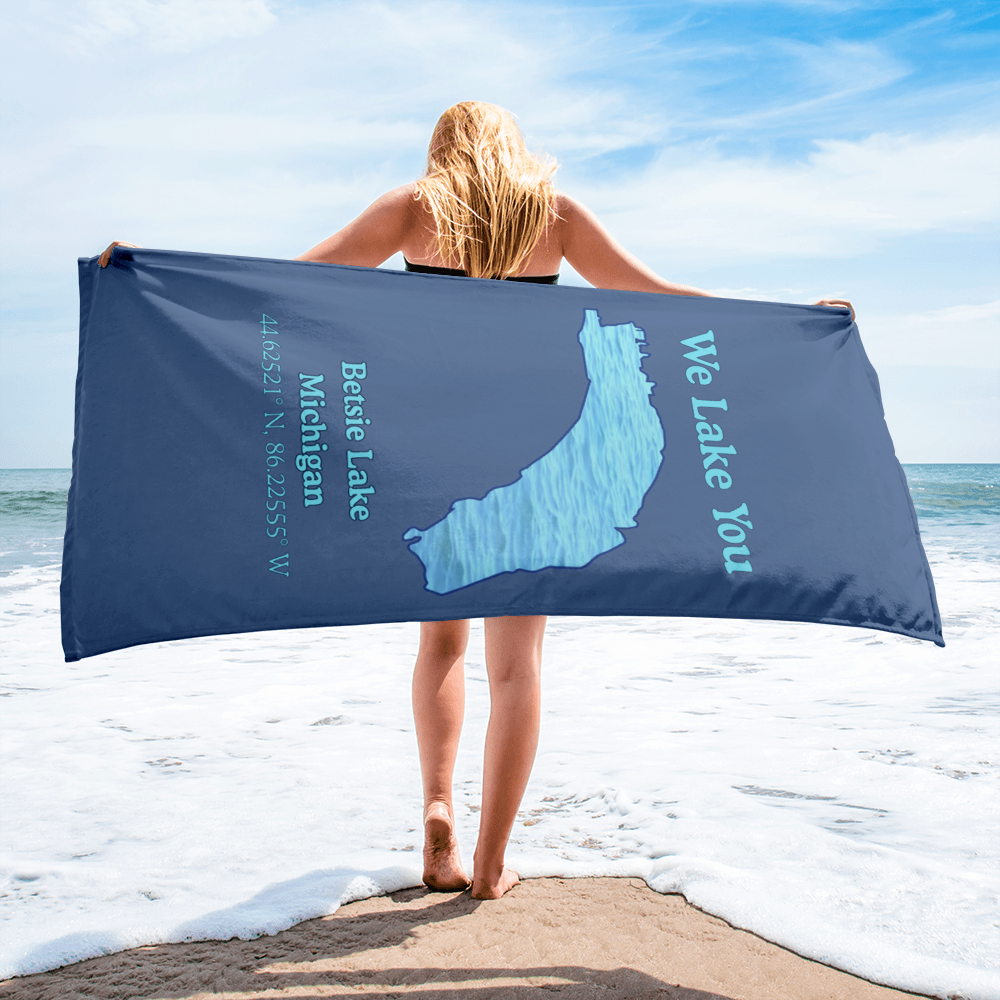Betsie Lake Beach Towel