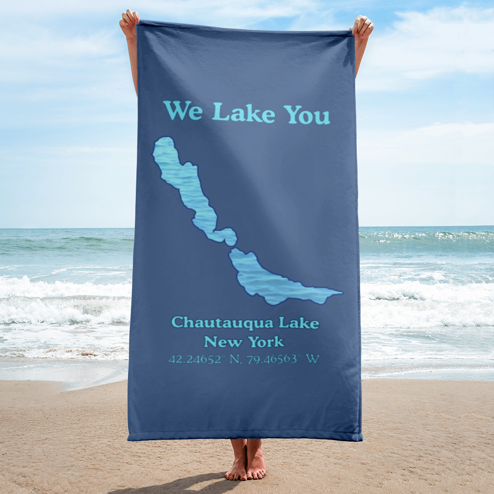 Chautauqua Lake Beach Towel