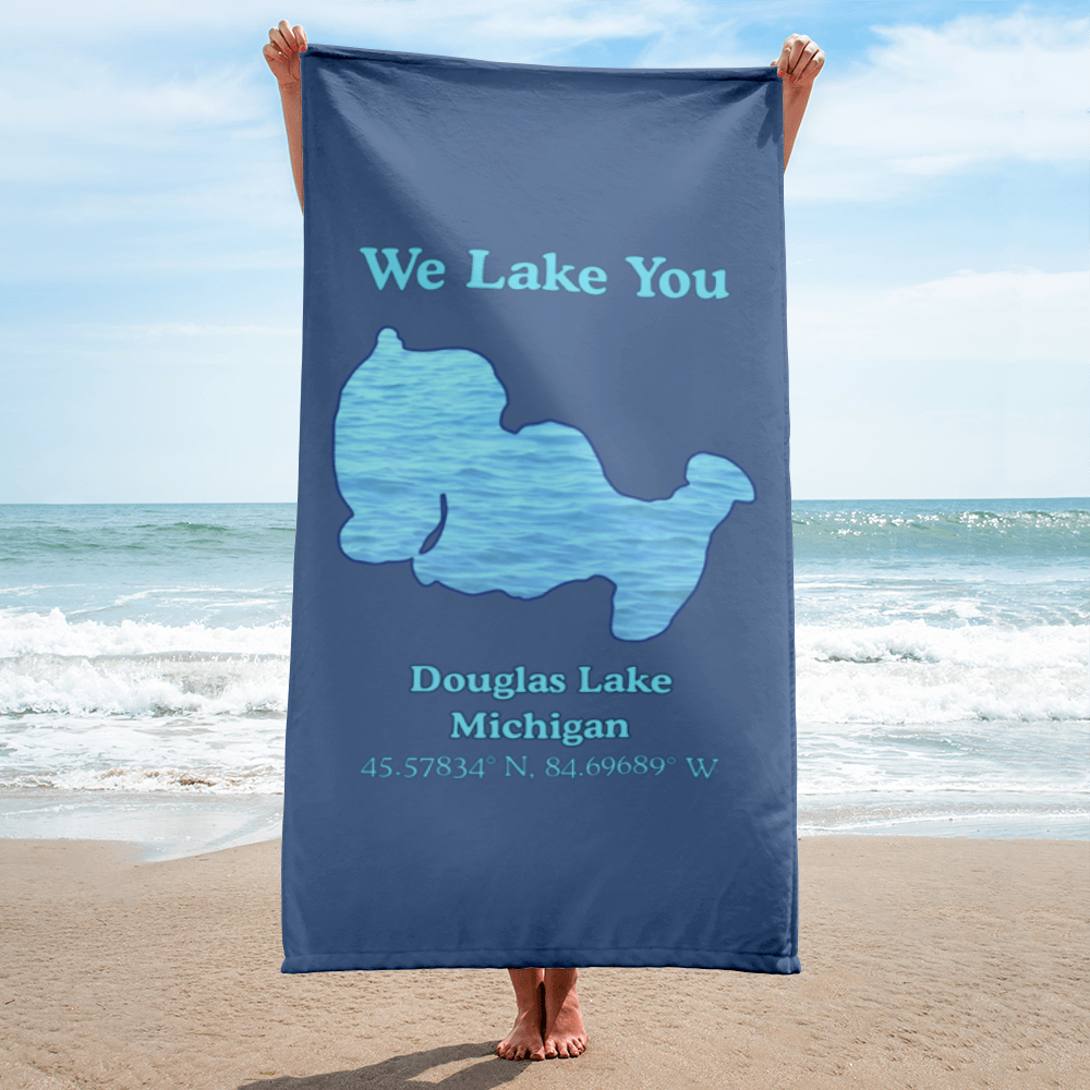 Douglas Lake Beach Towel